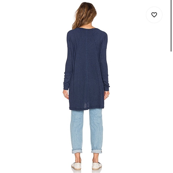 NWT Free People Relaxed Ventura High Low Knitted
Thermal Top Size XS - Picture 3 of 7